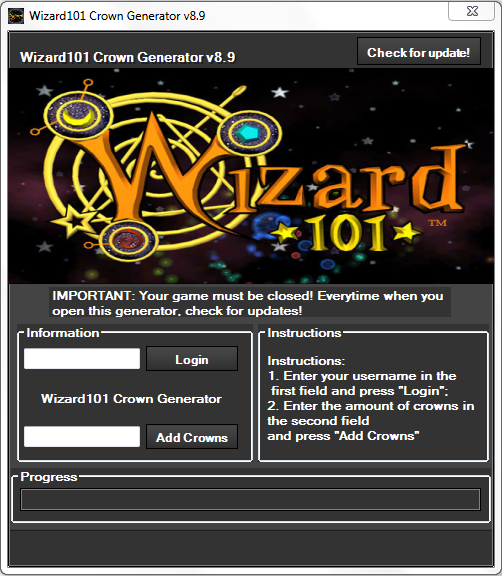 wizard101 generator no human verification